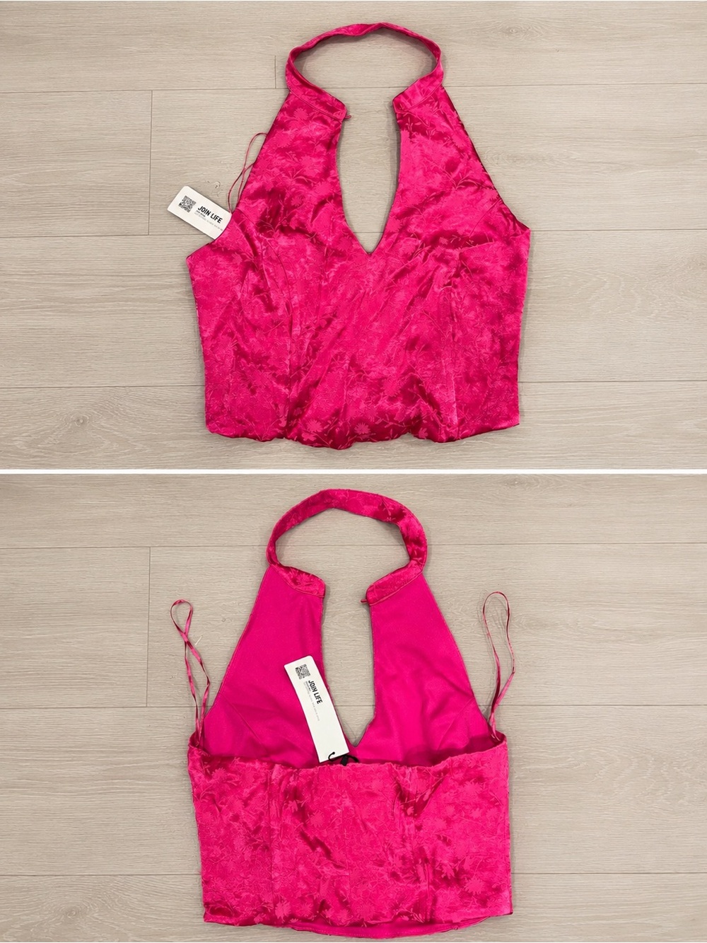 ZARA Pink Halter Top - Picture 3 of 3